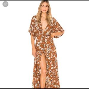 NEVER WORN FAITHFULL THE BRAND FLORAL MAXI